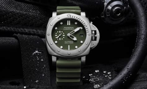 panerai 01055|Introducing The Panerai Submersible Verde Militare 42mm.